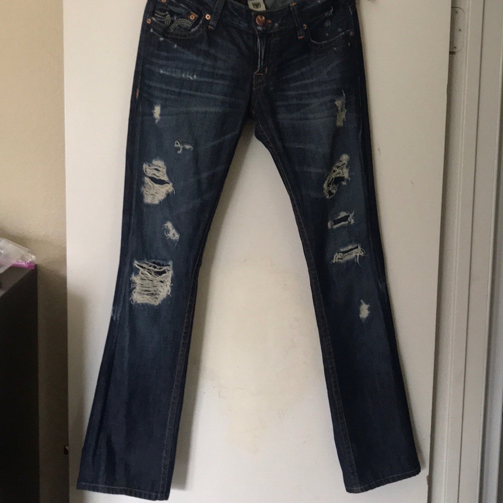 PRVCY distressed jeans 27 in EUC